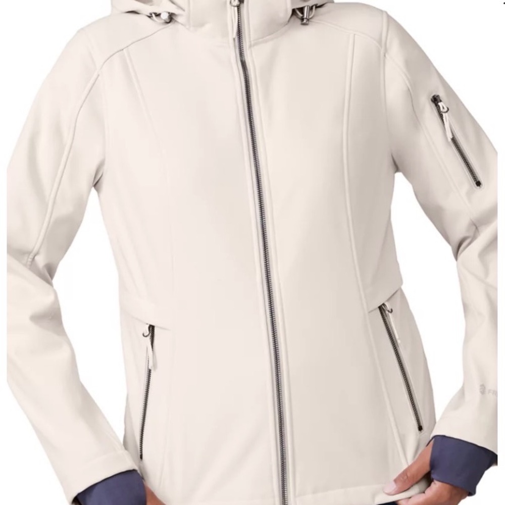 Free Country Women's Off-White Ski Jacket